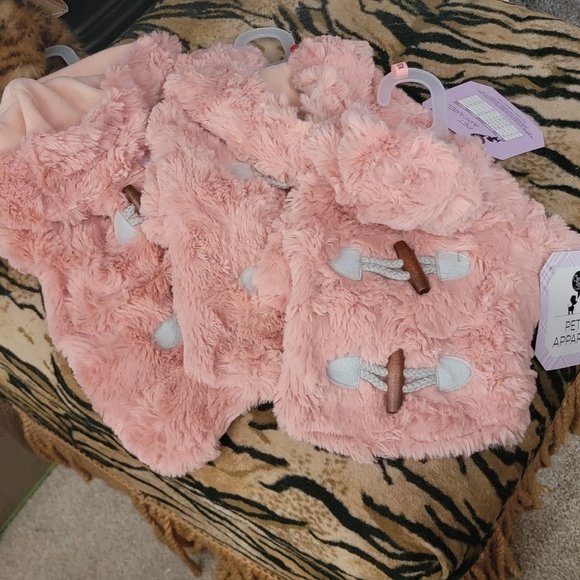 Pet Coat Sweater Hoodie Plush! .. XS EA. New w Tag! - Picture 3 of 5